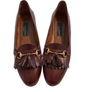 Vintage Cole Hann Woman’s Brown Loafers Flats Size 7